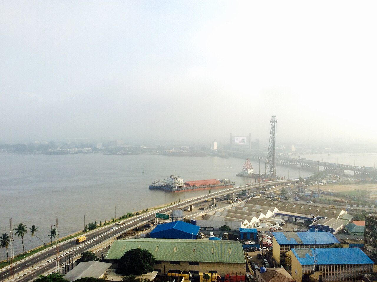 Marina and CMS waterfront, near YWCA Lodges, Lagos